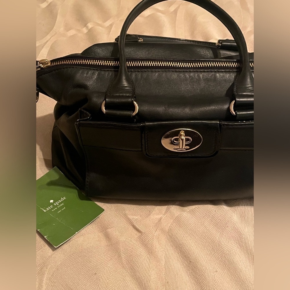 Kate Spade black, leather bag